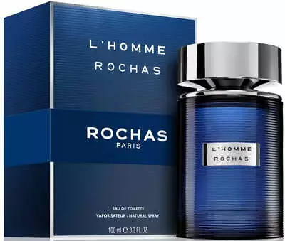 L'Homme Rochas By Rochas Cologne For Men EDT 3.3 / 3.4 Oz New In Box • $29.84