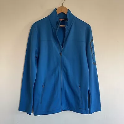 Merrell Select Regulate Full Zip Blue Fleece Jacket Adult Small Running Outdoor • £25