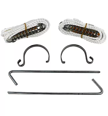 Supex Caravan Camping Awning Tie Down Rope Clip Kit - Including Pegs & Ropes • $48.40