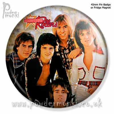 £1.95 • Buy BAY CITY ROLLERS  WOULDN'T YOU LIKE IT  ~ Retro Music Badge/Magnet [45mm]