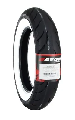 Avon Cobra Av91 Front Tire White Wall Mt90b16 Harley Touring Softail Sportster  • $213.95