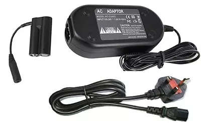 UK Ac Adapter + Coupler DRDC10 For Canon A800 A810 A1300 A1400 SX150 IS SX160 IS • $27.90