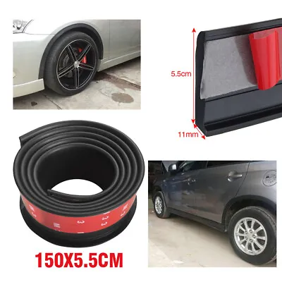 2x1.5M Universal Car Wheel Fender Extension Rubber Moulding Flare Trim Protector • $18.15