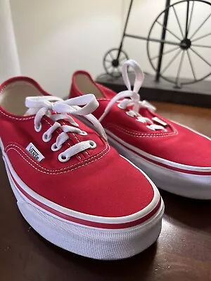 VANS 'Authentic' Skate Shoes Sports Sneakers-CLASSICS! Size: 5 • $5