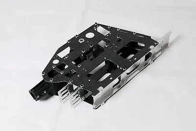 RC Remote T-rex 600 Helicopter Carbon Fiber Main Frame With Metal Bottom Plate  • $149.98
