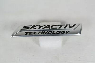 16-19 Mazda MX5 Miata Skyactiv Technology Emblem Rear Bumper Badge Genuine OEM • $12.99