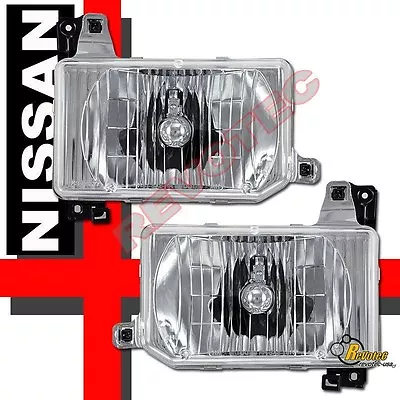 $85 • Buy Chrome Headlights Lamps For 87-95 Nissan Pathfinder & 88-89 Hardbody Pickup