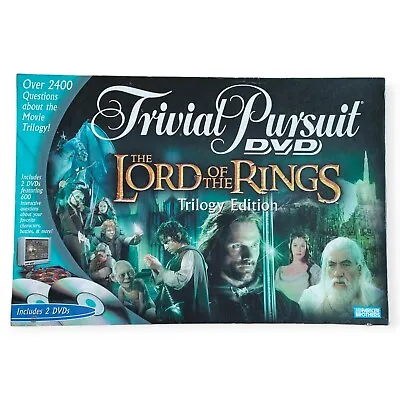 Lord Of The Rings Trivial Pursuit DVD Trilogy Edition  • £15