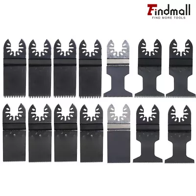 Findmall 14 Pack Oscillating Multi Tool Saw Blade For Fein BOSCH Dremel Makita • $12.87