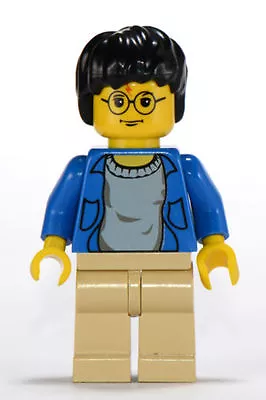 Lego Minifigure Harry Potter Blue Shirt From 4714 4708 • $12.50