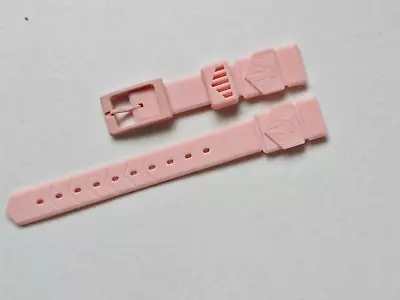 Vintage Tag Heuer First Gen Formula 1 F1 Rubber Band Strap Pink 14mm Ladies ? • £54.99