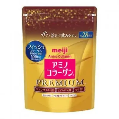 Meiji Amino Collagen Premium Refill 196g Set Of 3 • $214