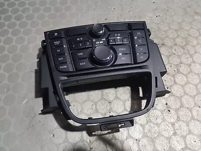 2010 Vauxhall Astra J Radio CD PlayerMultimedia Control Panel 13346050 • £13.80