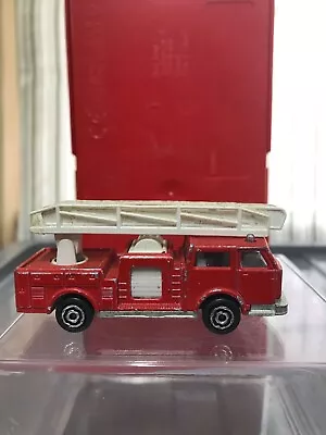 Retro 1980s Majorette Toy Car American Fire Truck No.207 Pompier • £3