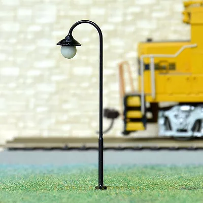 £5.99 • Buy 5 X HO OO Gauge Model Train Lamps Railway Lamp Posts Led Street Lights #Y0911