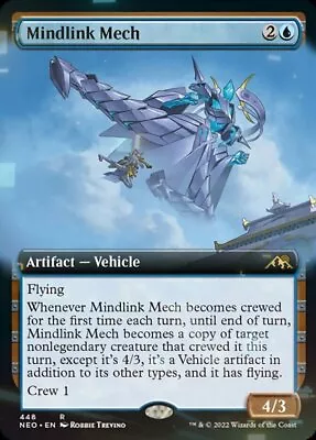 Mindlink Mech (Extended Art) [Kamigawa: Neon Dynasty] MTG Near Mint Foil • $4.87