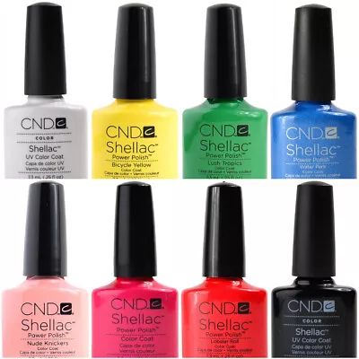 CND Shellac UV/LED Gel Nail Polish 7.3ml - 237 Colours* • £19.75