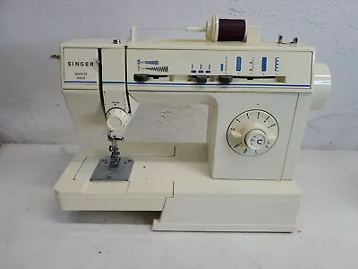 Singer Merritt 4525 Free Arm Sewing Machine W/Foot Pedal & Instructions  • $75