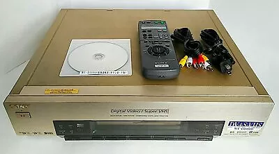 SONY WV-D10000 Digital Video Cassette Recorder DV MinIdv SVHS Double Deck Used • $519.99