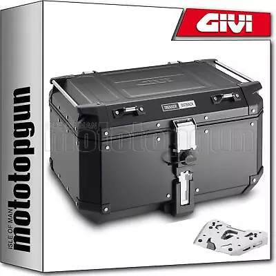 Givi Obkn58b Top Case + Kit Alu Trekker Outback Suzuki Dl 650 V-strom 2019 19 • $658.35