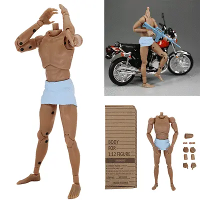 £11.55 • Buy MCCToys 1/12 Scale Male Figure Body MCC023 Narrow Shoulder Action Model Doll Toy