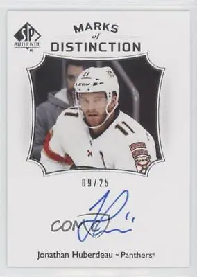 2021-22 SP Authentic Marks Of Distinction /25 Jonathan Huberdeau #MD-JH Auto • $57.74