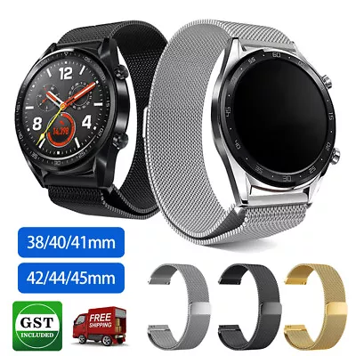 $6.41 • Buy Stainless Milanese Strap For Apple Watch Band Series 7 38 40 41 42 44 45 AU NEW