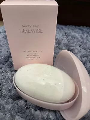 Mary Kay Timewise 3-in-1 Cleansing Bar With Soap Dish~all Skin Types! • $24