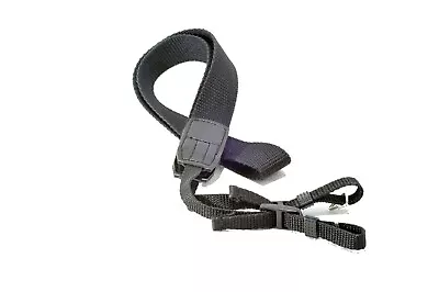 High Quality Narrow Retro Style DSLR Camera Neck Shoulder Strap Black  • £8.50