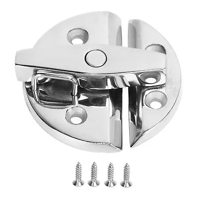 ・Round Turn Button Twist Catch Latch Mirror Finish Marine Grade Stainless Steel • $13.50