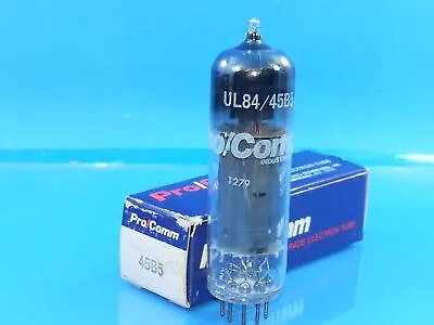 Procomm Mullard 45b5 Ul84 Tube Audio Output Bugle Boy Nos Nib Gt Britain • $24.88