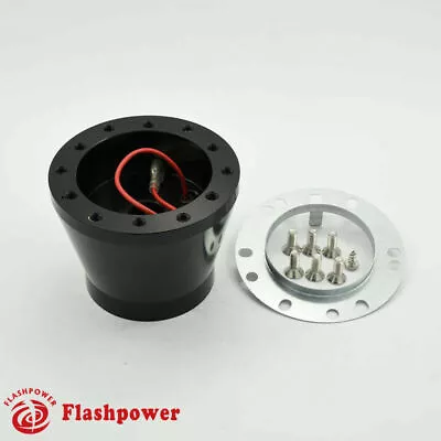 Flashpower Steering Wheel Adapter Boss Kit MG MGA MGB GT Roadster Black • $54.50