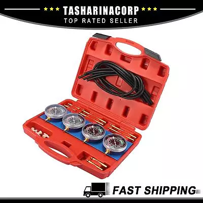 $61.49 • Buy Universal Piece Of 22 Motorcycle Vacuum Carburetor Synchronizer Balancer Gauge