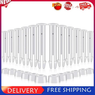 $12.64 • Buy 12 Packs Plastic Pool Joint Pins With Rubber Seals For Intex Swimming Pool Parts