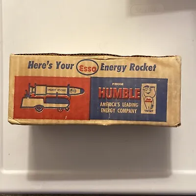 Vintage NOS (Unopened) ESSO (HUMBLE) Energy Rocket Gas-Service Station Giveaway • $89.90