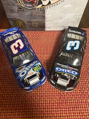 $40 • Buy Dale Earnhardt Jr & Dale Earnhardt Sr Brookfield 2 Car Oreo 1:24 Diecast Car Set
