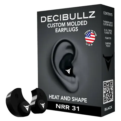 Decibullz Custom Molded Earplugs • $25.99