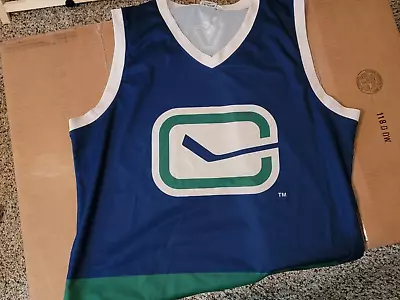 VANCOUVER CANUCKS Bench Clearers TANK TOP/ JERSEY  Large • $19.99