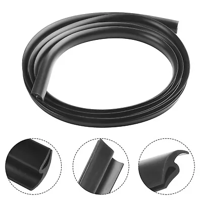 2M Automobile Seal Edge Trim Top Windshield Soundproof Waterproof Weatherstrip • $13.91