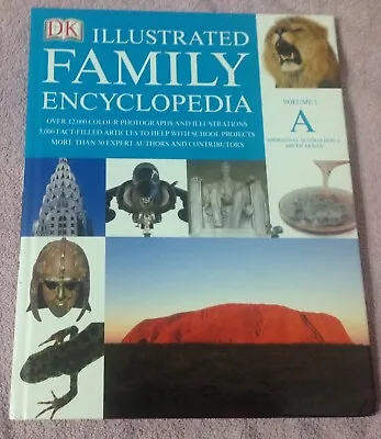 DK Illustrated Family Encyclopedia - Hardback Book • £1.49