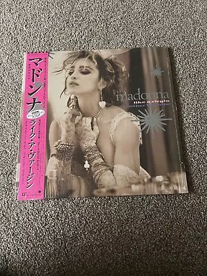 £9.99 • Buy Madonna  Like A Virgin & Other Big Hits  LP Japan 1980's -pink Vinyl.