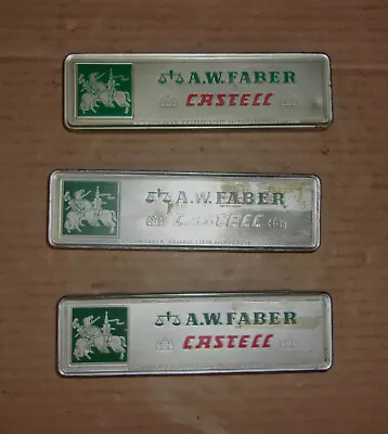Vintage A.W. Faber Castell Original Tin Pencil Case GERMANY • $9.99
