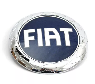 Emblem Logo Signature Front Plate Blue Front 120 Mm For Fiat Ducato 244 250 • $62.95