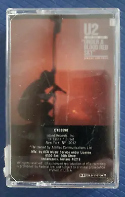 Live: Under A Blood Red Sky By U2 (Cassette 1983 Island Records)         2 • $4.99