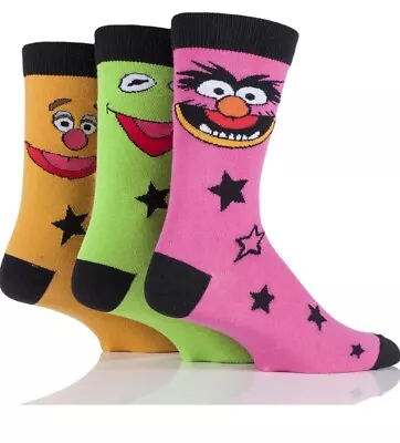 BNWT 3  Sockshop DISNEY Muppet Socks -Size 11-13 - See Pics + Description  • £10