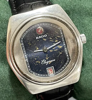Vintage Watch Rado Elegance 634.3172.4 Automatic 35mm Mens Watch Mint  • £99.99