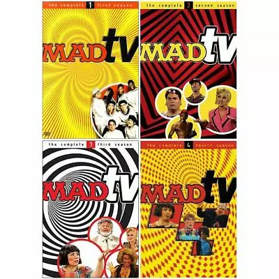 MADTV Sketch Comedy MAD TV Series DVD Complete Seasons 1 2 3 4 Bundle Sets NEW • $199.99