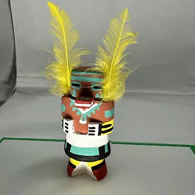 Vintage Kachina Route 66 Native American Wood Painted Mini • $30