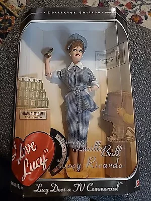 Vintage 1997 I Love Lucy Barbie Doll “Lucy Does A Commercial” Mattel #17645 • $20