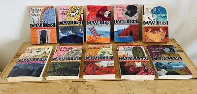 Inspector Montalbano Mysteries  Books By Andrea Camilleri Paperback X 10 • £6.99